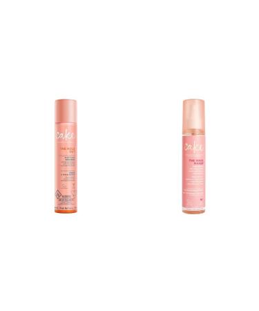 Cake Beauty Hairspray Flexible Hold & Volume with Vitamin E & Abyssinian Oil 5.6 oz & Texturizing Beach Spray 4 oz