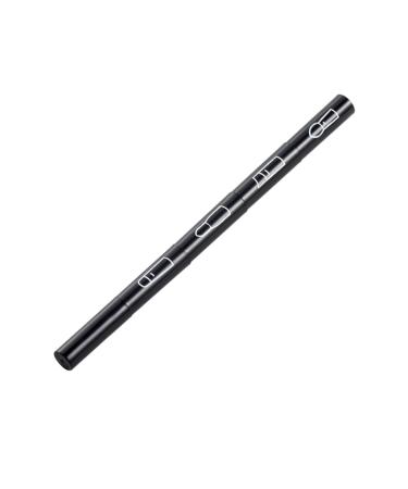 4 in 1 Premium Detachable Makeup Brush Set - Portable Eyebrow Eyeshadow Lip Brush Kit - Travel-Friendly Black Retractable Brushes - Buy Online on SooperMarket.com