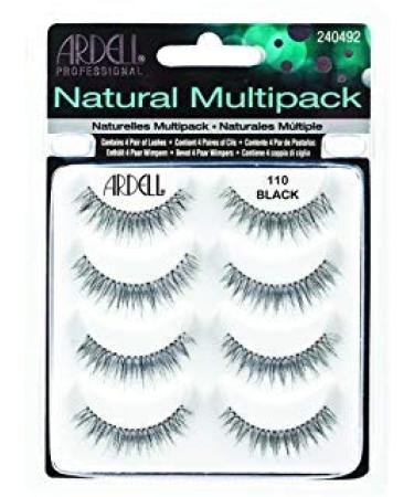 Ardell (3 Pack) Professional Natural Multipack - 110 Black 0.16 lb
