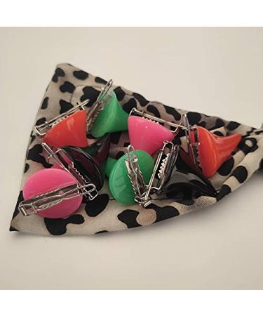Devil Horn Halloween Hair Clips - Colorful Barrettes for Women & Girls | Party Cosplay Accessories 4 Pairs - Buy Online on SooperMarket.com