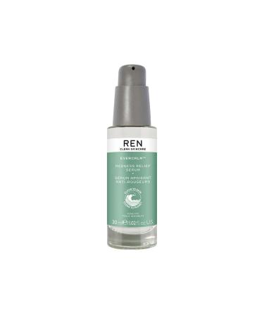 REN Clean Skincare - Evercalm Redness Relief Serum  Sensitive Skin Soothing Serum - Cruelty-Free and Vegan  1 Fl Oz