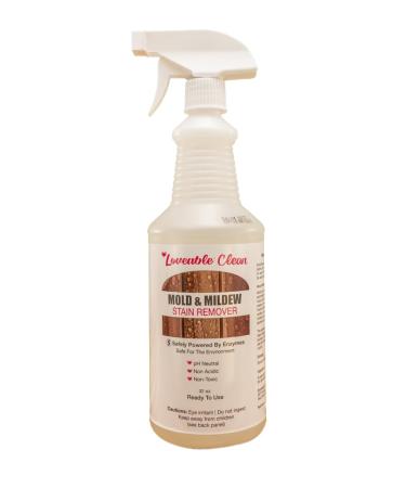 Loveable Stain Remover for Teak and Hardwoods 32oz Spray Bottle