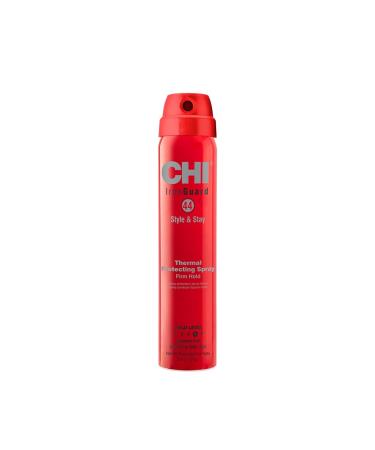 CHI 44 Iron Guard Style & Stay Firm Hold Protecting Spray Heat Protectant & Hairspray For A Long-Lasting Hold Sulfate & Paraben-Free 2.6 Oz 2.6 Ounce (Pack of 1)