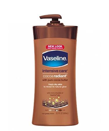 Vaseline Intensive Care Lotion Cocoa Radiant 20.3 oz (Pack of 3)