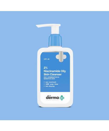 2% Niacinamide Oily Skin Cleanser - Gentle Non-Drying Formula for Sensitive & Oily Skin | Removes Makeup & Dirt | 4.23 Fl Oz/125ml - Buy Online on SooperMarket.com
