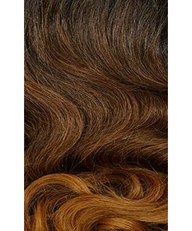 Sensationnel BUTTA Ocean Wave 30 Lace Front Wig - T4/Chestnut Blonde Human Hair Blend - Buy Online on SooperMarket.com