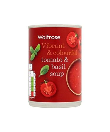 Tomato & Basil Soup Waitrose 400g - Pack of 6
