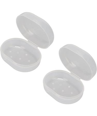 Swimming Earplug Storage Box - Set of 2 | Buckle Closure | Breathable Holes | Travel Case for Earplugs - Buy Online on SooperMarket.com