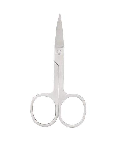 Socobeta Trimmer Tools 18x7x1 Stainless Steel Eyelashes Trimmer Scissors Professional Eyebrows Beard Eyelashes Scissors