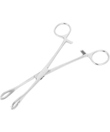 Professional Surgical Steel Sponge Tweezers for Upper Lip Navel Nose Tongue & Septum | Stainless Steel Precision Tools - Buy Online on SooperMarket.com