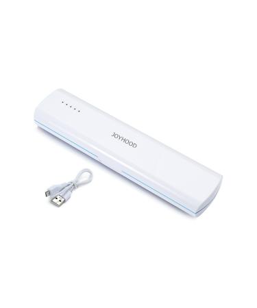 UV-C Portable Intelligent Ultraviolet Toothbrush Disinfection Box Toothbrush Holder USB Charging Type-C Interface Safe and Fast Disinfection Universal Toothbrush (A)