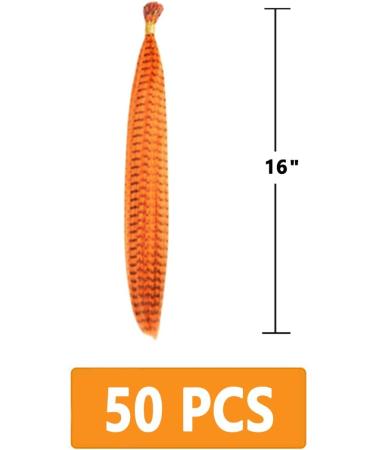 PrinFantasy Synthetic Feather Hair Extension 16 Straight Fashion Hairpiece BZ249 - Buy Online on SooperMarket.com