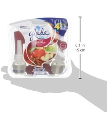 Buy Glade Plugins Scented Oil Refill - Apple Cinnamon 4 Ct (2.68 Oz) | International Shipping Available - Buy Online on SooperMarket.com