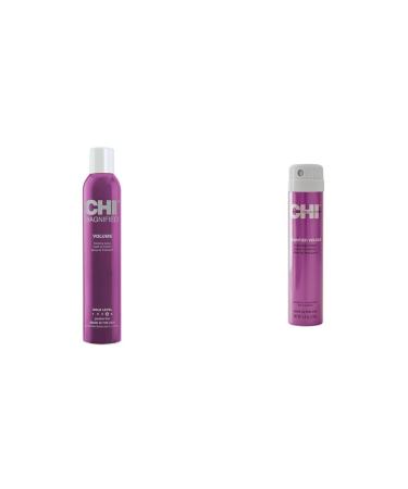 CHI Magnified Volume Finishing Spray Bundle - 12 oz and 2.6 oz