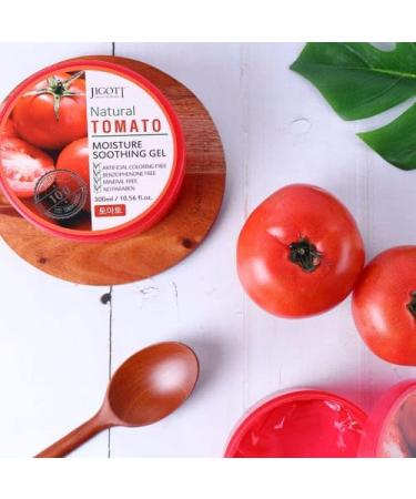 Natural Tomato Moisture Soothing Gel 300ml - Paraben-Free Mineral-Free Artificial Coloring Free - Hydration & Soothing for All Skin Types - Buy Online on SooperMarket.com