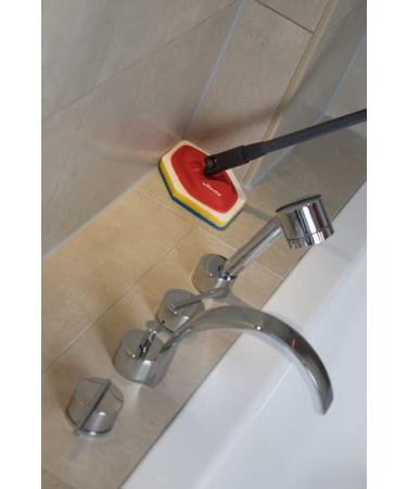 Vileda Bad Blitz Replacement Sponge - Hexagonal Bathroom Cleaning Sponge Scratch-Free | Fast International Shipping - Buy Online on SooperMarket.com