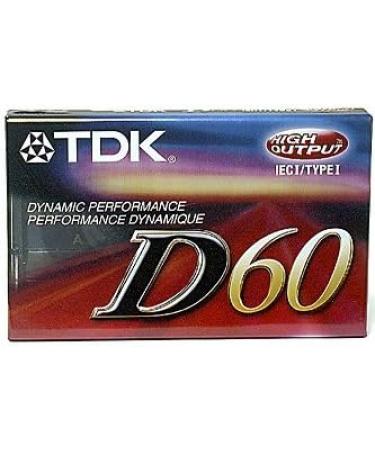TDK Dynamic 60 (8 Pack) - High-Quality Audio Cassette Tapes - Buy Online on SooperMarket.com