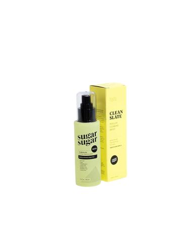 Buy Sugar Sugar Wax Clean Slate Micellar Cleansing Water | Vegan Hypoallergenic Makeup Remover & Toner - International Shipping Available - Buy Online on SooperMarket.com