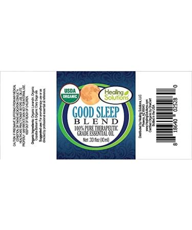 Good Sleep Blend Essential Oil - 10ml | 100% Pure Therapeutic Grade for Deep Sleep - Buy Online on SooperMarket.com