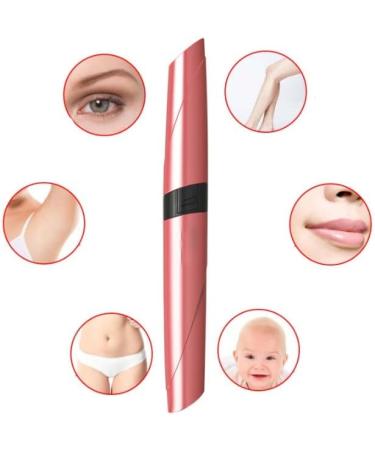 Portable Eyebrow Shaper Trimmer Kit - Double-Sided Cutter Head & Pencil Hair Remover for Effortless Eyebrow Grooming - Black - Ship Internationally - Buy Online on SooperMarket.com