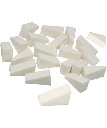 Cosmetics Sponge for Powder Makeup Sponge for Powder Makeup Sponge Set Triangle Shape Disposable Sponge Manicure Seal 50PCS - Buy Online on SooperMarket.com