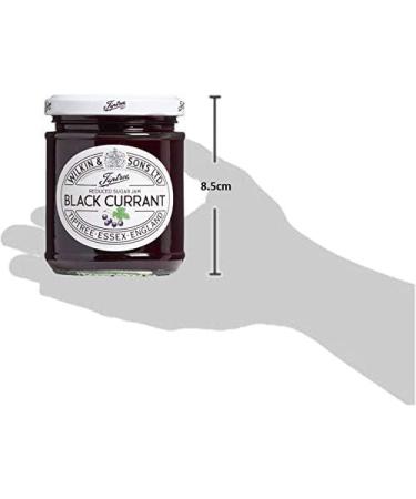 Wilkin & Sons Tiptree Black Currant Reduced Sugar Jam / 6 x 200g jars/Vegetarian Vegan Coeliac friendly/Gluten-Free/Made in the UK - Buy Online on SooperMarket.com