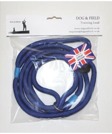 Dog & Field Figure 8 Anti-Pull Head Collar (BLUE) - One Size Soft Nylon - Comfortable & Secure - Fitting Instructions - Enjoyable Walks - No More Pulling - Buy Online on SooperMarket.com