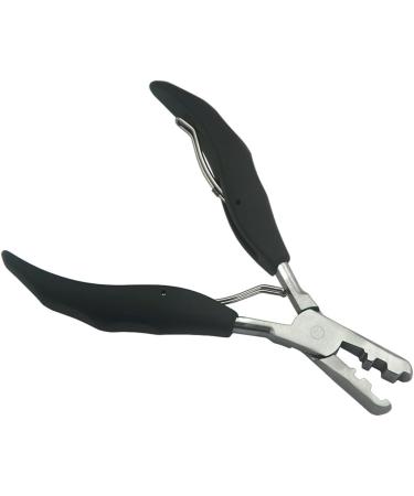 Heat Fusion Glue Keratin Bonding Micro Rings Removal Pliers for Hair Extensions hair plier hair extension plier (with 3mm and 5mm grooves) - Buy Online on SooperMarket.com