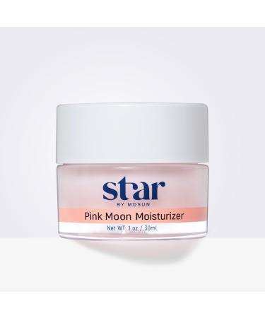 MDSUN Star Pink Moon Moisturizer hydrates skin and tightens pores while improving redness sunburns and acne scars 1oz/30ml