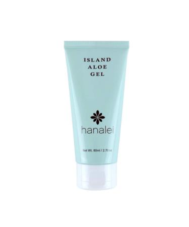 Hanalei Cruelty-Free and Paraben-Free Cooling Island Aloe Gel Everyday Moisturizer and Sunburn Relief - Travel Size (80 ml)