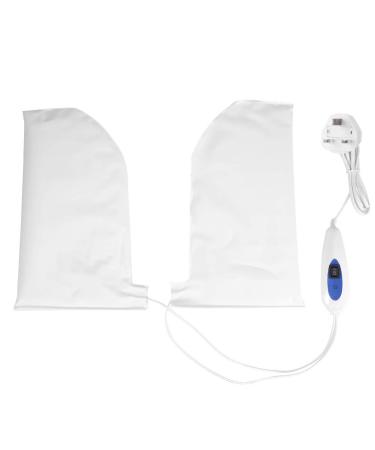 Therapeutic Heated Mitts for Paraffin Wax Therapy Manicure SPA Treatment Hand Care Mittens Skin Mate