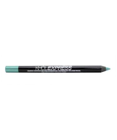 12 x Maybelline Khol Express Waterproof Eye Pencil - METALLIC GREEN green 12 pieces (1 pack)