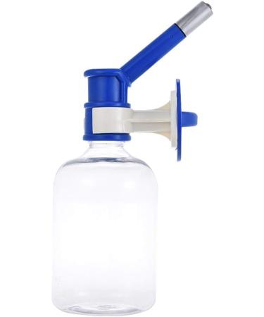500ml Pet Water Bottle - No Drip Automatic Feeder for Small Animals - Leak Proof, Hanging Dispenser for Dogs, Cats, Rabbits, Hamsters, Hedgehogs - BPA Free, Blue - Buy Online on SooperMarket.com