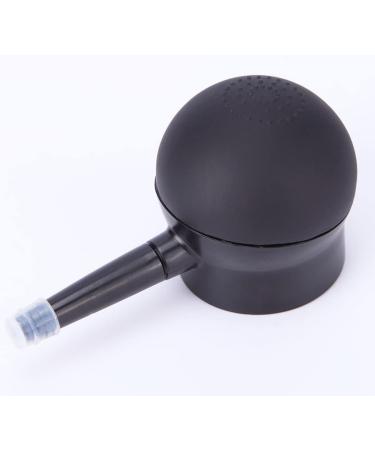 FOYTOKI 1pc Silicone Nozzle Hair Solution Loose Powder Spray Fiber Tools Hair Dye Tools Black - Buy Online on SooperMarket.com