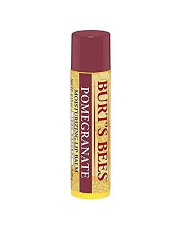 Burt's Bees Lip Balm With Pomegranate Oil , 0.15-Ounce (Pack of 6) Pomegranate 6 Count (Pack of 1)
