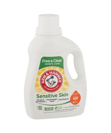 Arm & Hammer Detergent Free & Clear Sensitive Skin 67.5 Fl Oz