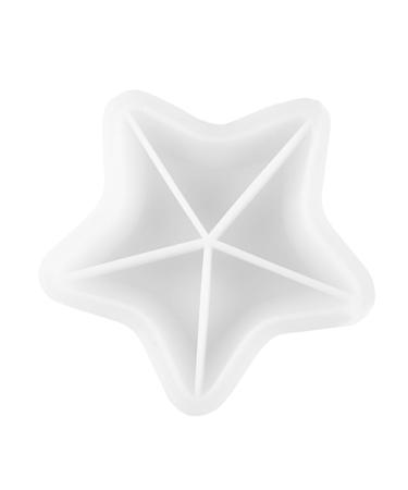 STOBOK Dish Mold Nativity Craft Chocolate Candy Molds De Para Gelatinas Marine Ornament White White 15.5X15.5CM