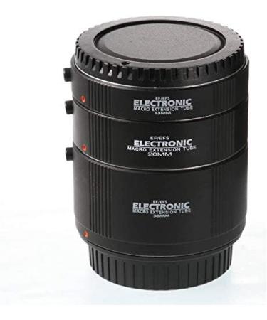 Foto4easy Macro AF Auto Focus Extension Tube Ring Set for Canon EF EF-S Lens - 13mm 20mm 36mm - Buy Online on SooperMarket.com
