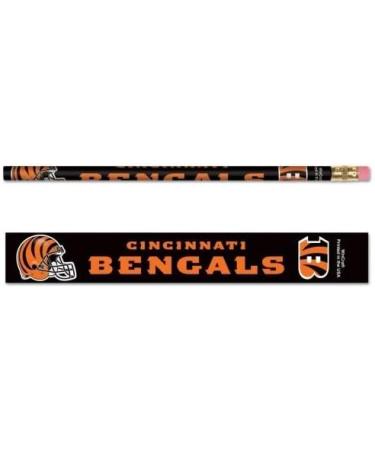 Cincinnati Bengals Pencils - Official NFL Merchandise (6 Pack) - Buy Online on SooperMarket.com