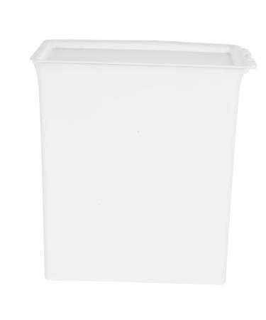 Cabilock Box Sheet Laundry Storage Box Drawer Laundry Bin Dedicated Large Capacity Bucket 14.6X14X8CM White