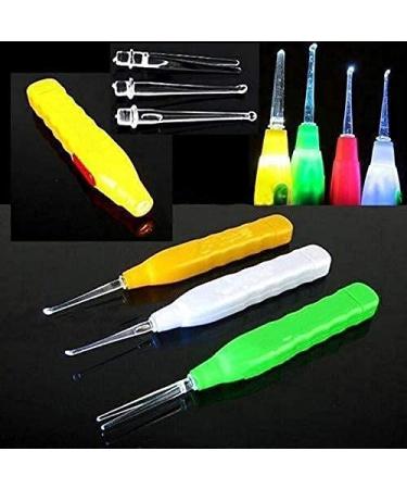 LED Flashlight Earpick - Ear Wax Remover & Cleaner for Kids and Adults - Buy Online on SooperMarket.com