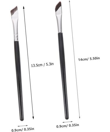 WOONEKY 1 Set Eyeliner Applicator Tool Eyeshadow Eyeliner Tool Applicator Eye Brush Wood Black - Buy Online on SooperMarket.com