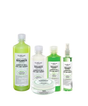 Florigan Bergamota Hair Growth Shampoo 1lt - 33.8 Fl Oz (Pack of 1) - Buy Online on SooperMarket.com