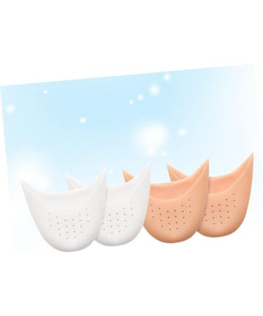 Anneome 2 Pairs Silicone Gel Block Heel Toe Enhancers for Women - Dressy Pointed Toe Inserts & Protectors - Buy Online on SooperMarket.com