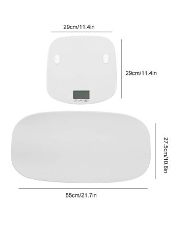 Baby Scale Baby Weighing Scale Plastic Electronic Digital Baby Weight Scale HD LCD Infant Newborn Measure Tool Accurately Chart The Progress of Your Baby with in-House Algorithm for Babies(#1) - Buy Online on SooperMarket.com