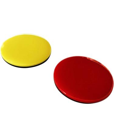 Referee at Work Voting Tokens - Red & Yellow Coins Set for International Shipping - Buy Online on SooperMarket.com