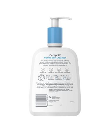 Cetaphil Gentle Cleanser 16 Fl Oz - Top-Rated Moisturizing Facial Wash | Buy Internationally - Buy Online on SooperMarket.com