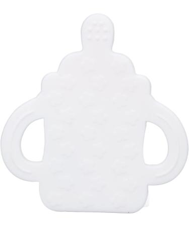 LBEC Cartoon Bottle Shaped Silicone Teether | Easy Grip Baby Bath Gift | International Shipping - Buy Online on SooperMarket.com