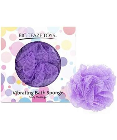 Big Teaze Toys Yellow Vibrating Bath Sponge - Fun & Unique Bath Time Experience | Shop Now! - Buy Online on SooperMarket.com