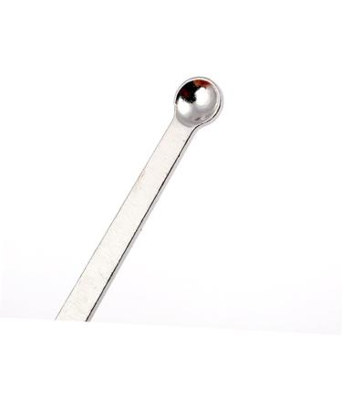100pcs Stainless Steel Ear Wax Curette | Ear Pick Cleaner Tool - Buy Online on SooperMarket.com
